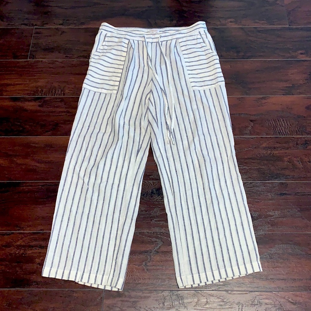 Linen and Viscose Pants by Laundry, sz 8.